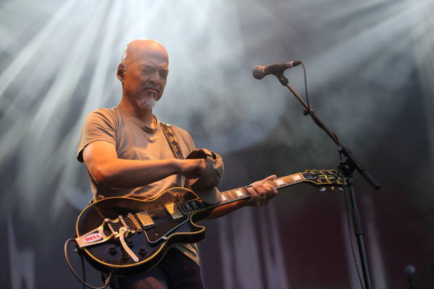 Joey Santiago of the band Pixies at a concert at the Spandau Citadel in Berlin, June 30, 2026 Pixies Concert Berlin
