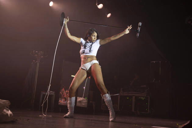 Tokischa Performs at La Riviera venue in Madrid The singer Tokischa Altagracia, known as Tokischa, performs during her concert at La Riviera venue in Madrid, June 30, 2026, Spain. Madrid Spain Copyright: xAtilanoxGarciax xSOPAxImagesx photo00466