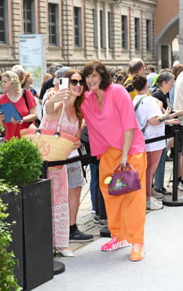 Elena Uhlig ZDF Reception Get-Together Orange Hour at Hugo s Bar during the Munich Film Festival on June 30, 2026