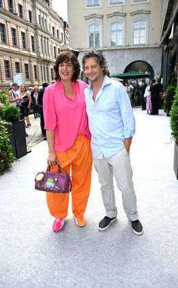 Elena Uhlig, Fritz Karl, ZDF Reception, Get Together Orange Hour at Hugo s Bar during the Munich Film Festival on June 30, 2026