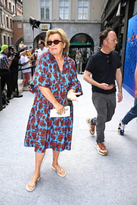 Rita Russek ZDF Reception Get-Together Orange Hour at Hugo s Bar during the Munich Film Festival on June 30, 2026