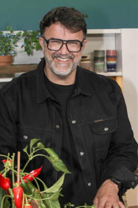 ABB ROTESOFA Tarik Rose, German chef, TV chef, and author, appeared as a guest on the NDR TV show *Das Rote Sofa* from the NDR studio on July 1, 2026, in Hamburg, Germany