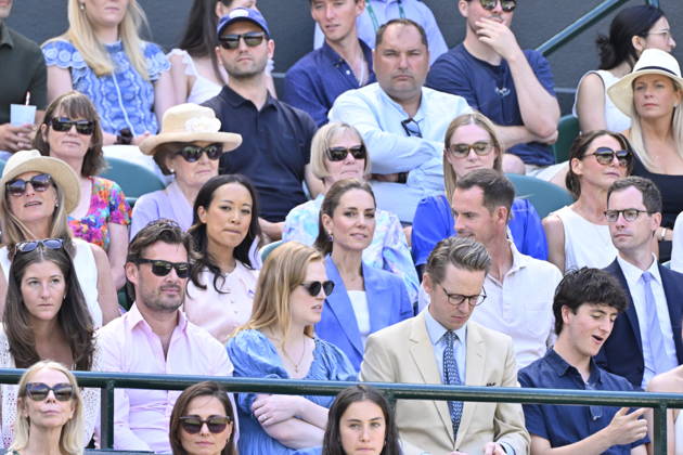 Tennis - Wimbledon 2026 - ITF - The Championships - 02 06 2026 - Tennis - Wimbledon 2026 - ITF - The Championships - 02 06 2026 - Kate Princesse de Galles assiste au match sur le court numero 1 en compagnie d Andy Murray - Amgleterre London  Copyright: xChryslenexCaillaud Psnewzx