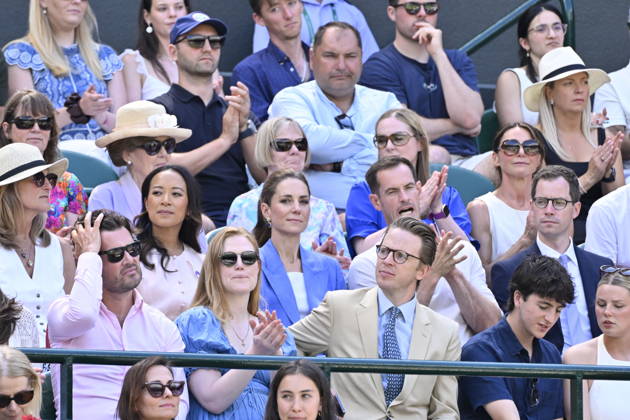 Tennis - Wimbledon 2026 - ITF - The Championships - 02 06 2026 - Tennis - Wimbledon 2026 - ITF - The Championships - 02 06 2026 - Kate Princesse de Galles assiste au match sur le court numero 1 en compagnie d Andy Murray - Amgleterre London  Copyright: xChryslenexCaillaud Psnewzx
