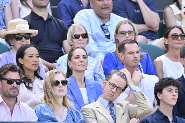 Tennis - Wimbledon 2026 - ITF - The Championships - 02 06 2026 - Tennis - Wimbledon 2026 - ITF - The Championships - 02 06 2026 - Kate Princesse de Galles assiste au match sur le court numero 1 en compagnie d Andy Murray - Amgleterre London  Copyright: xChryslenexCaillaud Psnewzx