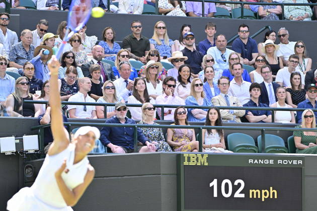 Tennis - Wimbledon 2026 - ITF - The Championships - 02 06 2026 - Tennis - Wimbledon 2026 - ITF - The Championships - 02 06 2026 - Kate Princesse de Galles assiste au match sur le court numero 1 en compagnie d Andy Murray - Amgleterre London  Copyright: xChryslenexCaillaud Psnewzx