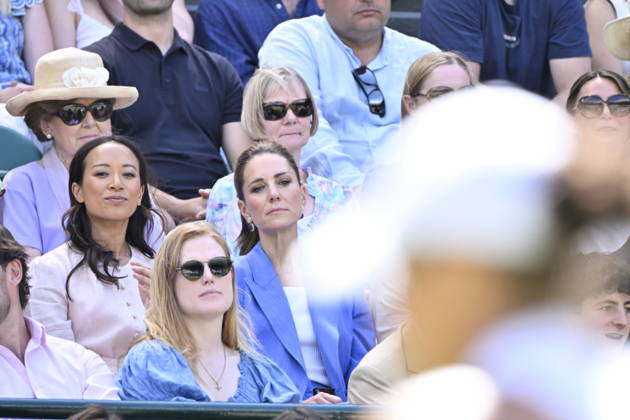 Tennis - Wimbledon 2026 - ITF - The Championships - 02 06 2026 - Tennis - Wimbledon 2026 - ITF - The Championships - 02 06 2026 - Kate Princesse de Galles assiste au match sur le court numero 1 en compagnie d Andy Murray - Amgleterre London  Copyright: xChryslenexCaillaud Psnewzx