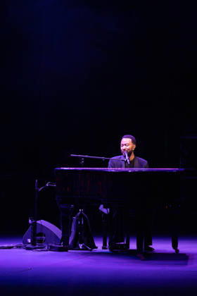 John Legend At Cavea dell Auditorium Parco della Musica Ennio Morricone - Rome John Legend performs live in Rome at the Cavea dell Auditorium Parco della Musica Ennio Morricone during his A Night of Songs & Stories tour 2026 in Rome, Italy on July 2, 2026. Photo by Andrea Bracaglia ABACAPRESS.COM Rome Italy Italy  Copyright: xBracagliaxAndrea ABACAx