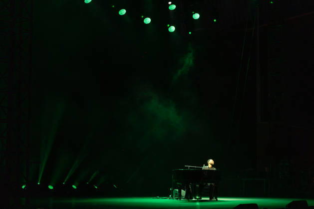 John Legend At Cavea dell Auditorium Parco della Musica Ennio Morricone - Rome John Legend performs live in Rome at the Cavea dell Auditorium Parco della Musica Ennio Morricone during his A Night of Songs & Stories tour 2026 in Rome, Italy on July 2, 2026. Photo by Andrea Bracaglia ABACAPRESS.COM Rome Italy Italy  Copyright: xBracagliaxAndrea ABACAx