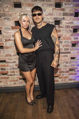 ABB NEWFACES Kim Schiele and Willi Banner attend the NEW FACES AWARD STYLE 2026 at the Telegraphenamt in Berlin on July 3, 2026, Berlin, Germany