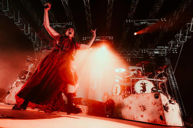 Igorrr live at Roskilde Festival 2026 Roskilde, Denmark. 04th, July 2026. The French metal act Igorrr performs a live concert during the Danish music festival Roskilde Festival 2026 in Roskilde. Here vocalist Gerda Iguchi is seen live on stage. Denmark, Roskilde  Copyright: xGonzalesxPhoto MathiasxKristensenx