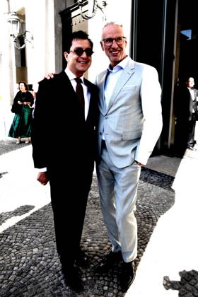 Serge Dorny, State Director; Bernd Doepke, BMW Branch Manager, Munich; Munich, July 4, 2026; Max Joseph Platz; Bavarian State Opera; OPERA FOR ALL; *Die Walküre* by Richard Wagner; Photo: Munich