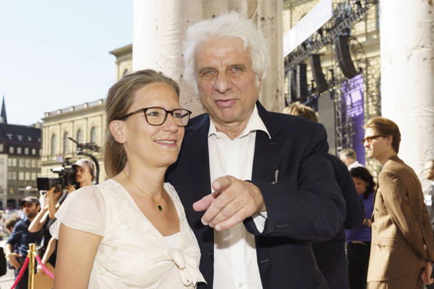 Katharina Koch and Udo Wachtveitl upon their arrival at the Opera for All 2026 event, part of the Munich Opera Festival, featuring a live opera broadcast of Richard Wagner’s *Die Walküre* at the National Theater in Munich, July 4, 2026 Foto:xN.xKolinzx xFuturexImagex oper_6768