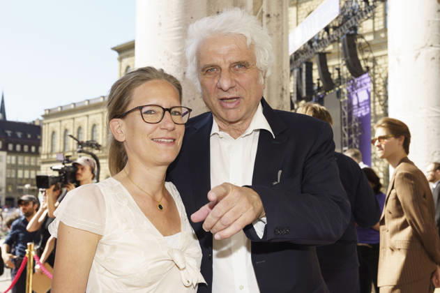 Katharina Koch and Udo Wachtveitl upon their arrival at the Opera for All 2026 event, part of the Munich Opera Festival, featuring a live opera broadcast of Richard Wagner’s *Die Walküre* at the National Theater in Munich, July 4, 2026 Foto:xN.xKolinzx xFuturexImagex oper_6769