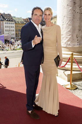 Thomas Ohrner with his wife Anne Arnholdt upon arrival at the Opera for All 2026 event, part of the Munich Opera Festival, featuring a live opera broadcast of Richard Wagner’s *Die Walküre* at the National Theater in Munich, July 4, 2026 Foto:xN.xKolinzx xFuturexImagex oper_6733