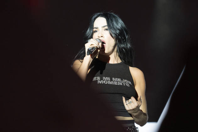July 5, 2026, Madrid, Spain: The singer Lali Esposito, known as Lali performs during the MADO 2026 Festival at the Plaza de Espana in Madrid. Madrid Spain  - ZUMAs197 20260705_aaa_s197_016 Copyright: xAtilanoxGarciax