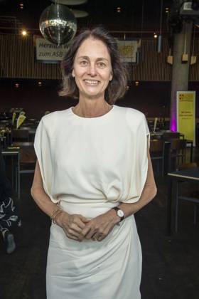 ABB BERBEN Katarina Barley, EU politician, attended the presentation of the Annemarie Renger Prize to Iris Berben at the Weltwirtschaft restaurant in the Haus der Kulturen der Welt in Berlin on July 8, 2026, Berlin, Germany