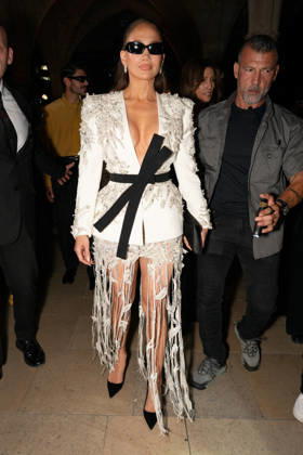 PFW - Zuhair Murad Front Row Jennifer Lopez attends the Zuhair Murad Haute Couture Fall Winter 2026 2027 show as part of Paris Fashion Week in Paris, France on July 08, 2026. Photo by Laurent Zabulon ABACAPRESS.COM Copyright: xZabulonxLaurent ABACAx