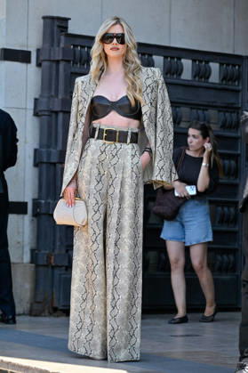 PFW Haute Couture Elie Saab Outside Arrivals JR Zita d Hauteville arriving at the Elie Saab show during Haute Couture Fashion Week in Paris, France, on 8 July 2026. Photo by Julien Reynaud APS-Medias ABACAPRESS.COM Paris France Copyright: xReynaudxJulien APS-Medias ABACAx