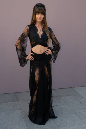 PFW - Zuhair Murad Photocall Mara Lafontan attending the Zuhair Murad Haute Couture Fall Winter 2026 2027 show as part of Paris Fashion Week in Paris, France on July 08, 2026. Photo by Laurent Zabulon ABACAPRESS.COM Paris Copyright: xZabulonxLaurent ABACAx