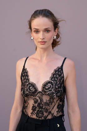 PFW - Zuhair Murad Photocall Anaelle Duguet attending the Zuhair Murad Haute Couture Fall Winter 2026 2027 show as part of Paris Fashion Week in Paris, France on July 08, 2026. Photo by Laurent Zabulon ABACAPRESS.COM Paris  Copyright: xZabulonxLaurent ABACAx