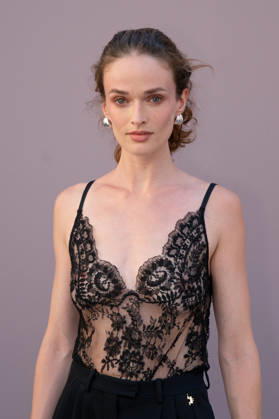 PFW - Zuhair Murad Photocall Anaelle Duguet attending the Zuhair Murad Haute Couture Fall Winter 2026 2027 show as part of Paris Fashion Week in Paris, France on July 08, 2026. Photo by Laurent Zabulon ABACAPRESS.COM Paris  Copyright: xZabulonxLaurent ABACAx