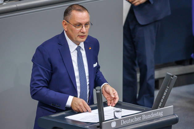 Bundestag Tino Chrupalla AfD in the German Bundestag on July 9, 2026, in Berlin, Berlin, Berlin, Germany, Bundestag