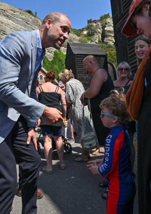 Prince of Wales visits Hastings, UK. 09 July 2026. Hastings, East Sussex, UK, 09 July 2026. The Prince of Wales (Prince William) visits the Old Town area of Hastings, meeting Fishermen and the local community., Credit:Lee Floyd Lee Floyd - B3214 Avalon UK, East Sussex, Hastings Copyright: xLeexFloydx xLeexFloydx-xB3214x xAvalonx 1115501536