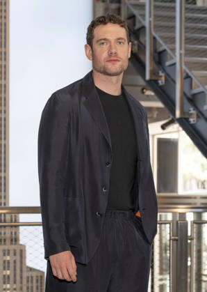 July 8, 2026, New York, New York, USA: TOM BRITTNEY visits the Empire State Building in New York to celebrate the Premiere of The Westies on MGM. 8 July 2026 New York USA  - ZUMAa265 20260708_zep_a265_054 Copyright: xEricxAcquayex