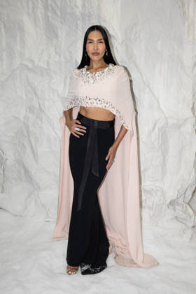 Zarina Yeva in the front row at the Celia Kritharioti Fall Winter 2026–2027 Haute Couture show during Paris Fashion Week (PFW) in Paris, France, on July 9, 2026 Jeremy Melloul Bestimage Front Row at the Celia Kritharioti show during Day Four of Paris Fashion Week Haute Couture Fall Winter 2026–2027 on July 9, 2026, in Paris, France Paris, France  Copyright: xJeremyxMelloulx xBestimagexJeremyxMelloulx xBestimagex