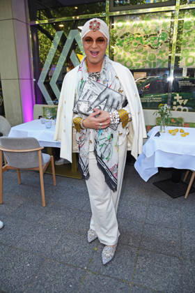 Julian F. M. Stöckel at the Bellucci La Grande Bellezza summer party in Berlin on July 9, 2026