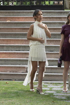 ELLE GOURMET AWARDS 2026, Maria Pombo attends the ELLE GOURMET AWARDS 2026, at the Italian Embassy in Madrid, July 9, 2026, Spain Madrid Spain Copyright: xAtilanoxGarciax xSOPAxImagesx photo01826