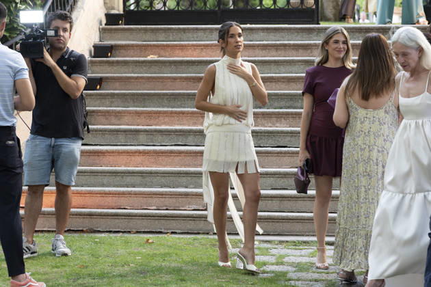 ELLE GOURMET AWARDS 2026, Maria Pombo attends the ELLE GOURMET AWARDS 2026, at the Italian Embassy in Madrid, July 9, 2026, Spain Madrid Spain Copyright: xAtilanoxGarciax xSOPAxImagesx photo01827