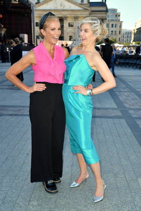 Classic Open Air Berlin: Kerstin Linnartz and Eva Imhof at the Classic Open Air on the Gendarmenmarkt in Berlin on July 9, 2026 Copyright: xEventpressxBerndtx