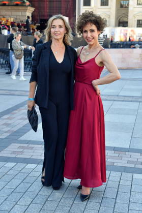 Classic Open Air Berlin: Tina Ruland and Anastasia Zampounidis at the Classic Open Air on the Gendarmenmarkt in Berlin on July 9, 2026 Copyright: xEventpressxBerndtx