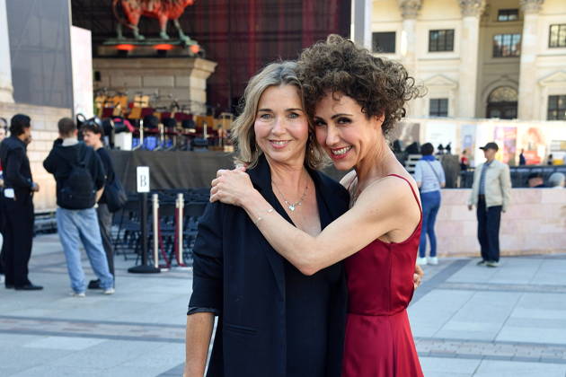 Classic Open Air Berlin: Tina Ruland and Anastasia Zampounidis at the Classic Open Air on the Gendarmenmarkt in Berlin on July 9, 2026 Copyright: xEventpressxBerndtx