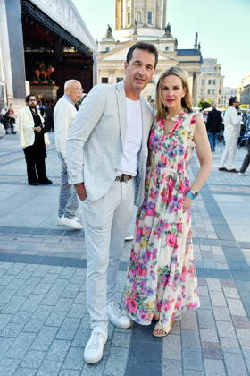 Classic Open Air Berlin: Andreas Elsholz and Denise Zich at the Classic Open Air on the Gendarmenmarkt in Berlin on July 9, 2026 Copyright: xEventpressxBerndtx