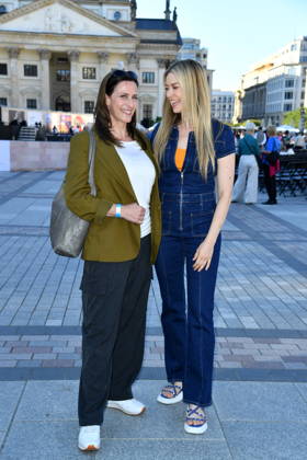 Classic Open Air Berlin: Ulrike Frank and Nina Ensmann at the Classic Open Air on the Gendarmenmarkt in Berlin on July 9, 2026 Copyright: xEventpressxBerndtx