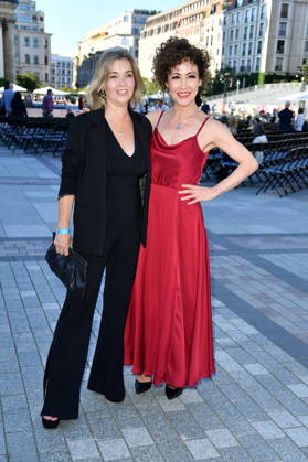Classic Open Air Berlin: Tina Ruland and Anastasia Zampounidis at the Classic Open Air on the Gendarmenmarkt in Berlin on July 9, 2026 Copyright: xEventpressxBerndtx