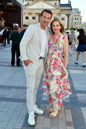 Classic Open Air Berlin: Andreas Elsholz and Denise Zich at the Classic Open Air on the Gendarmenmarkt in Berlin on July 9, 2026 Copyright: xEventpressxBerndtx