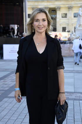 Tina Ruland at the opening of the Classic Open Air 2026 with the Konzerthaus Orchestra, conducted by Joana Mallwitz and featuring star pianist Hayato Sumino, at the Gendarmenmarkt in Berlin, July 9, 2026 Foto:xN.xKubelkax xFuturexImagex classic_6706