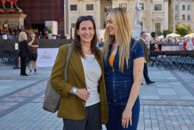 Ulrike Frank and Nina Ensmann: Opening of the Classic Open Air at the Gendarmenmarkt in Berlin on July 9, 2026 Classic Open Air 2026