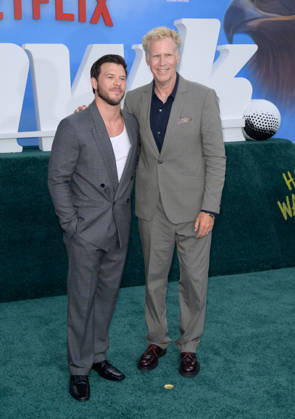 The Hawk Premiere - Los Angeles, USA LOS ANGELES, USA. July 09, 2026: Jimmy Tatro & Will Ferrell at the premiere for The Hawk at the Directors Village in Westwood. Los Angeles CA USA Copyright: xPaulxSmith Featureflashx