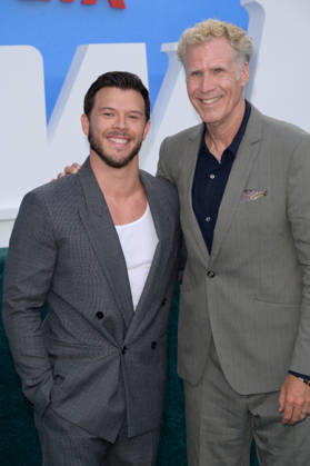The Hawk Premiere - Los Angeles, USA LOS ANGELES, USA. July 09, 2026: Jimmy Tatro & Will Ferrell at the premiere for The Hawk at the Directors Village in Westwood. Los Angeles CA USA Copyright: xPaulxSmith Featureflashx