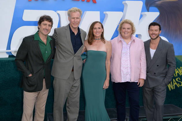The Hawk Premiere - Los Angeles, USA LOS ANGELES, USA. July 09, 2026: Luke Wilson, Will Ferrell, Molly Shannon, Fortune Feimster & Jimmy Tatro at the premiere for The Hawk at the Directors Village in Westwood. Los Angeles CA USA Copyright: xPaulxSmith Featureflashx