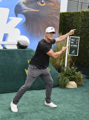 Cast member Gabriel Hogan attends the premiere of the Netflix sport comedy TV series The Hawk at the Directors Village in the Westwood section of Los Angeles on Thursday, July 9, 2026. Storyline Follows Lonnie Hawkins, 2004 s top golfer, as he struggles to recapture his magic late in his career, refusing to believe he s anything other than one stroke away from golf s greatest comeback. LAP2026070947 JIMxRUYMEN