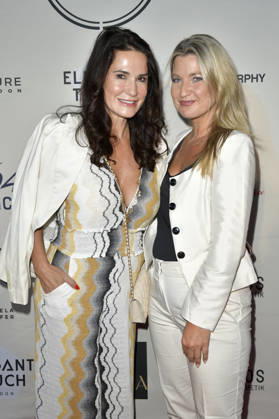 Mariella Ahrens with a guest at the La Grande Bellezza summer party at Casa Bellucci restaurant in Berlin, July 9, 2026 Foto:xM.xBehrensx xFuturexImagex bellucci_6772