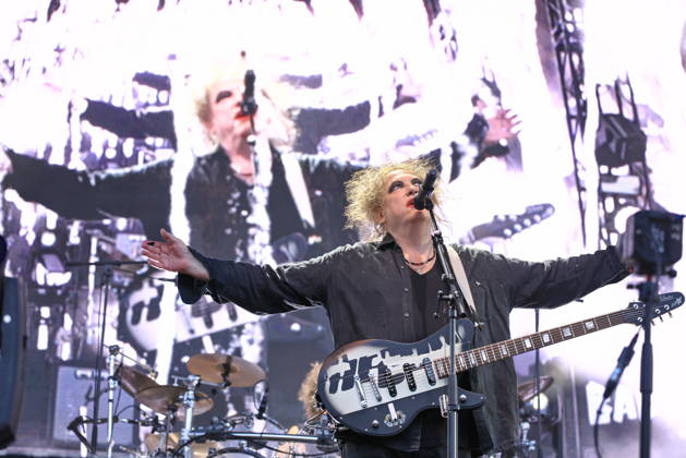 July 10, 2026, The Cure, singer Robert Smith, live in concert at the Parkbühne Wuhlheide, Berlin, Berlin
