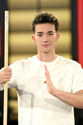 Sascha Wenk, Shaolin Kid, during the taping of the WDR talk show Kölner Treff at WDR Studio BS 3 in Cologne, July 10, 2026 Foto:xC.xAdolph xFuturexImagex koelner_treff1007_6783