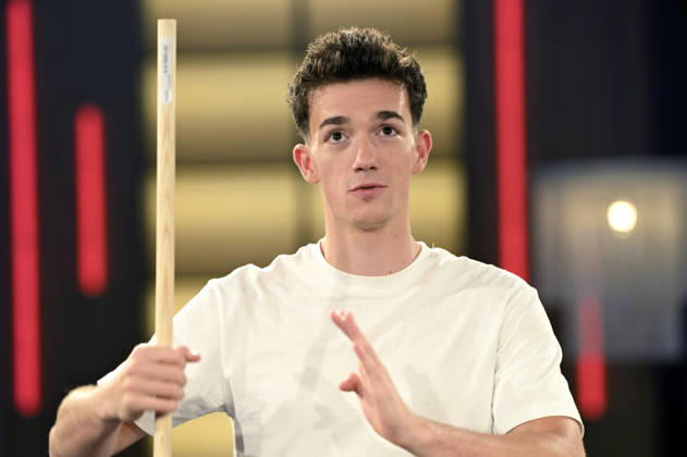 Sascha Wenk, Shaolin Kid, during the taping of the WDR talk show Kölner Treff at WDR Studio BS 3 in Cologne, July 10, 2026 Foto:xC.xAdolph xFuturexImagex koelner_treff1007_6785